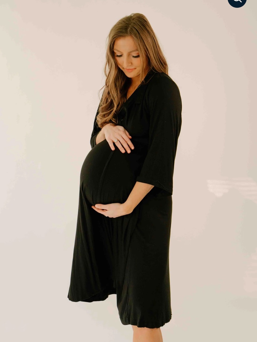 Lila labor gown